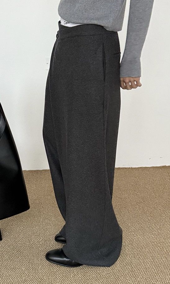 Japanese Brand × Vintage Cleanfit retro fashion premium wrap wool pants Size US 28 / EU 44 - 5 Thumbnail