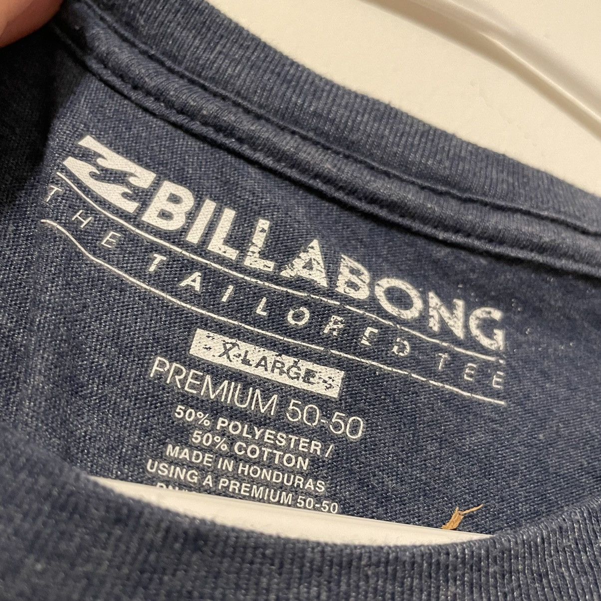 Billabong Billabong Vintage Blue Graphic Short Sleeve T Shirt Size US XL / EU 56 / 4 - 3 Thumbnail