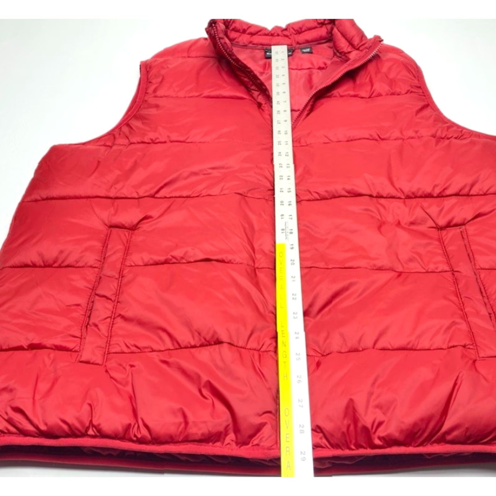 Vintage NWT Swiss Tech Puffer Vest Mens 2XL 50-52 Red Full Zip Pockets 7901 Size US XXL / EU 58 / 5 - 7 Thumbnail