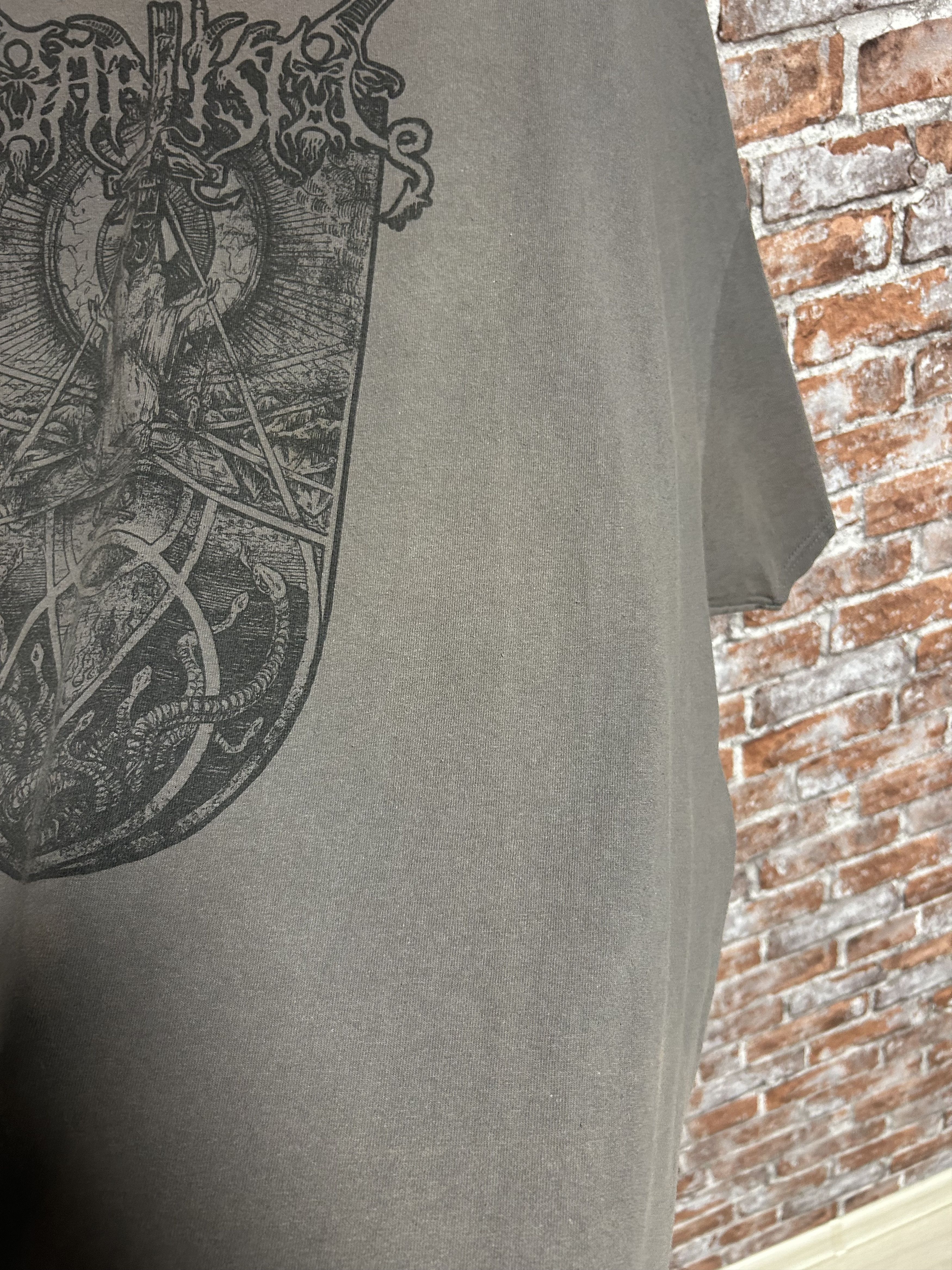 Band Tees Baptism 2000s Vintage Black Metal Band Tee Size US XXL / EU 58 / 5 - 13 Thumbnail