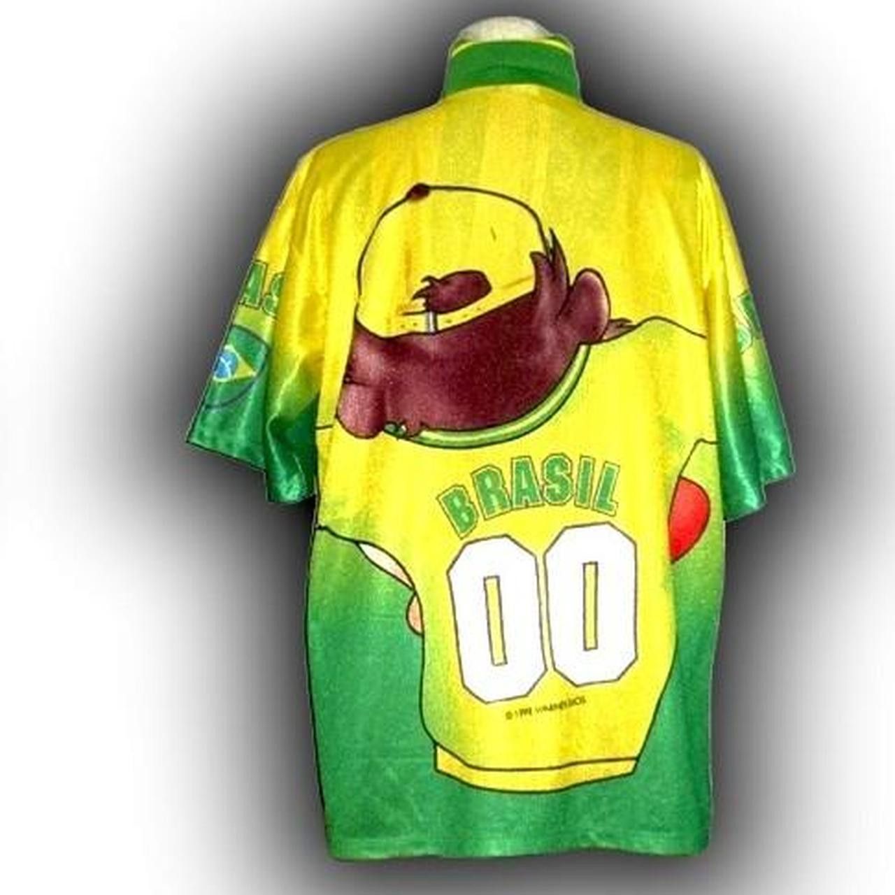 Other Fc Brazil 1998 1999 Icon Nostalgia Looney Tunes Shirt Size US XL / EU 56 / 4 - 3 Thumbnail