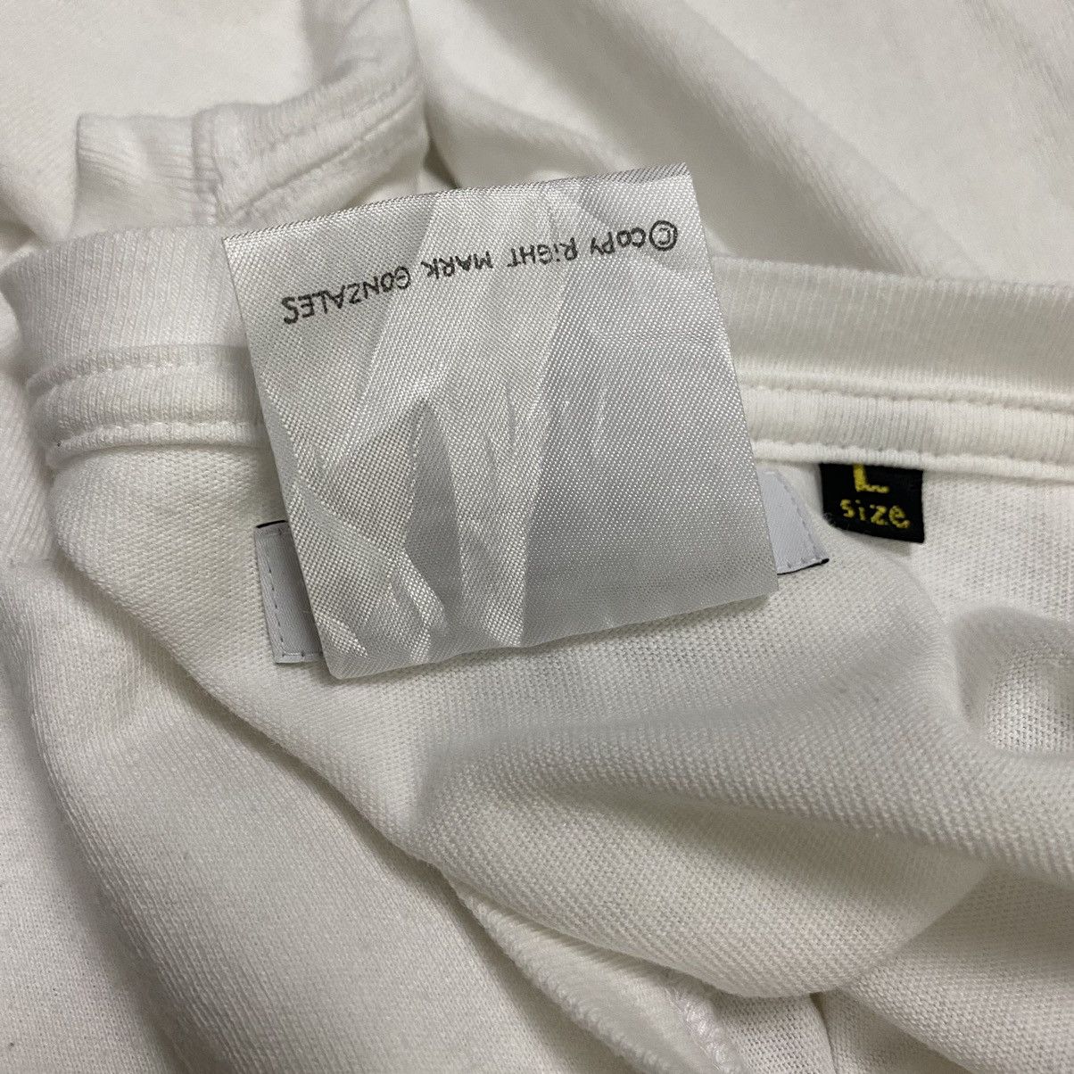 Other Mark Gonzales X Inherit white longsleeve tee Size US L / EU 52-54 / 3 - 11 Thumbnail