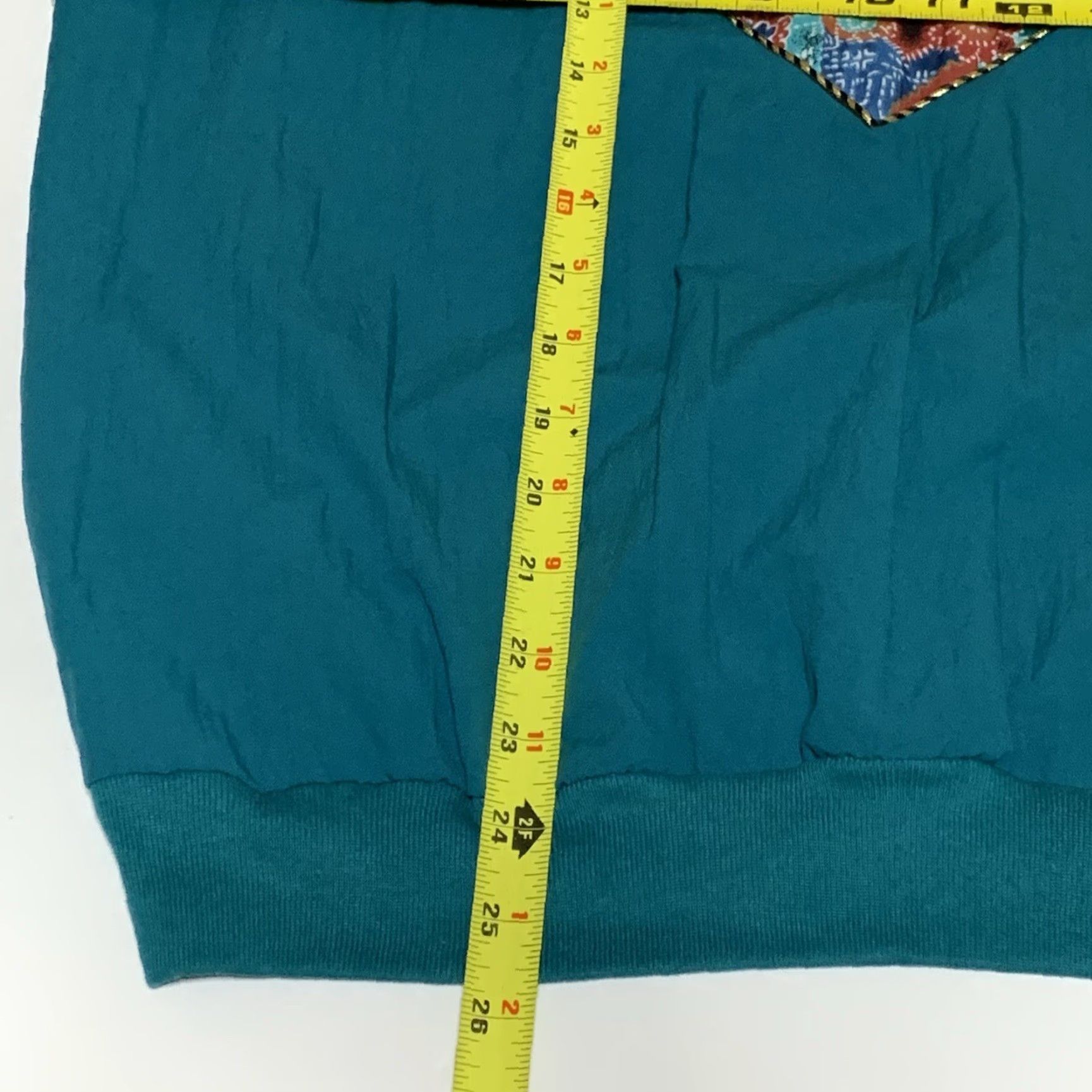 Vintage VINTAGE Cricket Lane Women’s Windbreaker Shirt 12 Green Made in USA Womens Size XL / US 12-14 / IT 48-50 - 4 Thumbnail