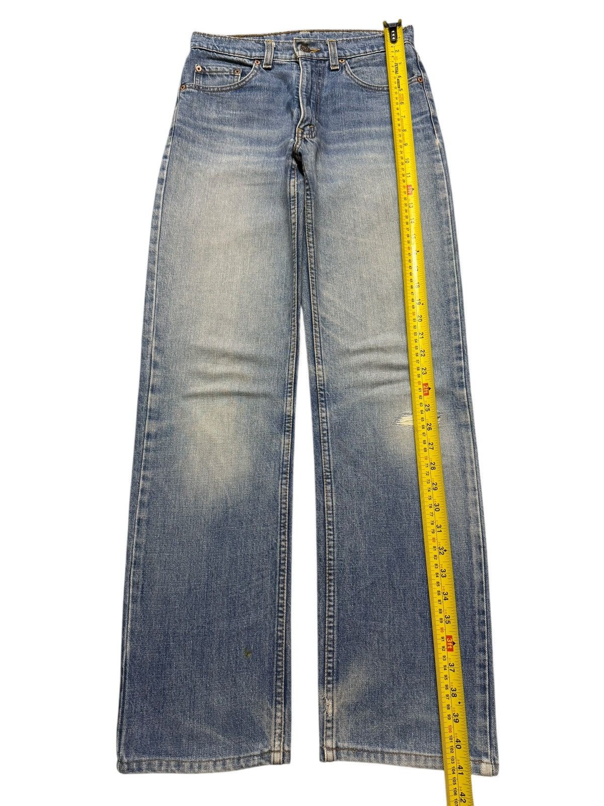 Levi's Vintage Levis 503 Classic Blue Faded Wash Distress Straight Size US 28 / EU 44 - 10 Thumbnail