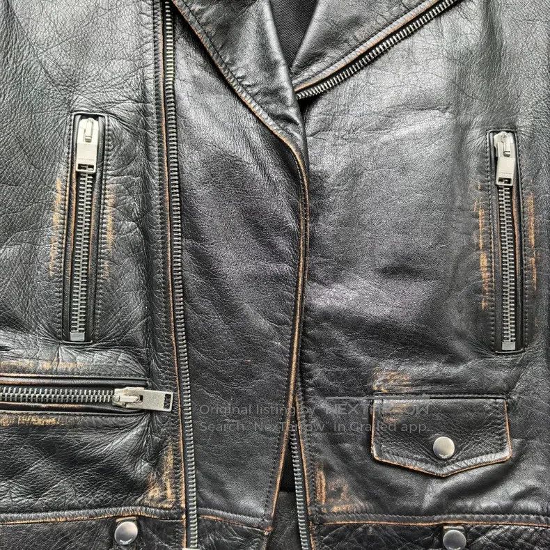 Saint Laurent Paris Saint Laurent Paris Classic Leather Jacket Size US M / EU 48-50 / 2 - 5 Thumbnail