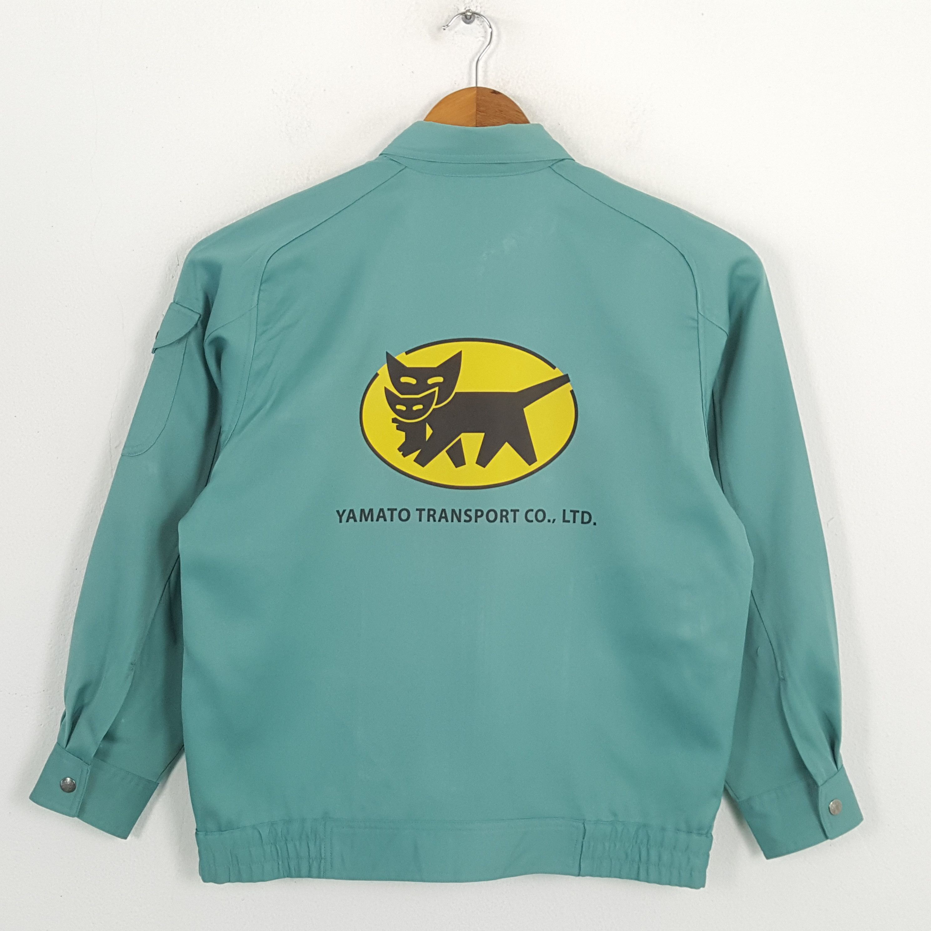 Japanese Brand × Vintage Vintage YAMATO TRANSPORT Japanese Racing Custom Jacket Size US M / EU 48-50 / 2 - 1 Thumbnail
