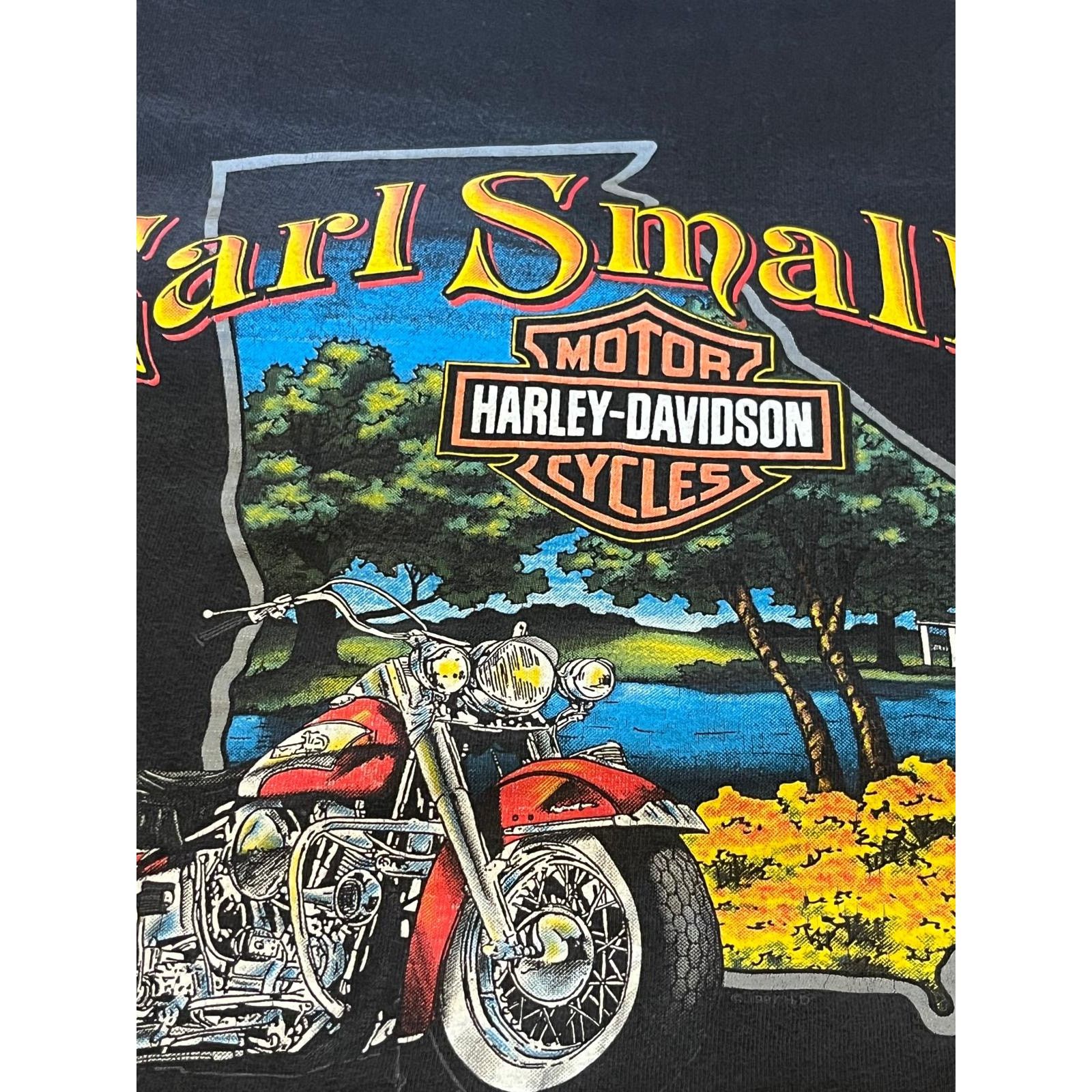 Harley Davidson 🔥 Harley-Davidson "Feel the Heat" Tee – Size L Size US L / EU 52-54 / 3 - 4 Thumbnail