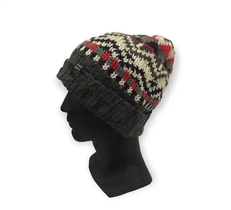 image of Gap Full Print Beanie Hat, Men's