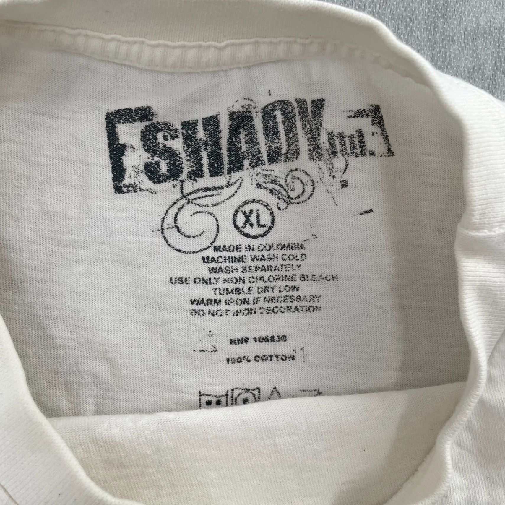 Vintage VINTAGE Eminem Slim Shady Shirt Mens XL White Crew Neck Short Sleeve Logo 90s Hip Hop Music T-Shirt XL Mens Size US XL / EU 56 / 4 - 5 Thumbnail