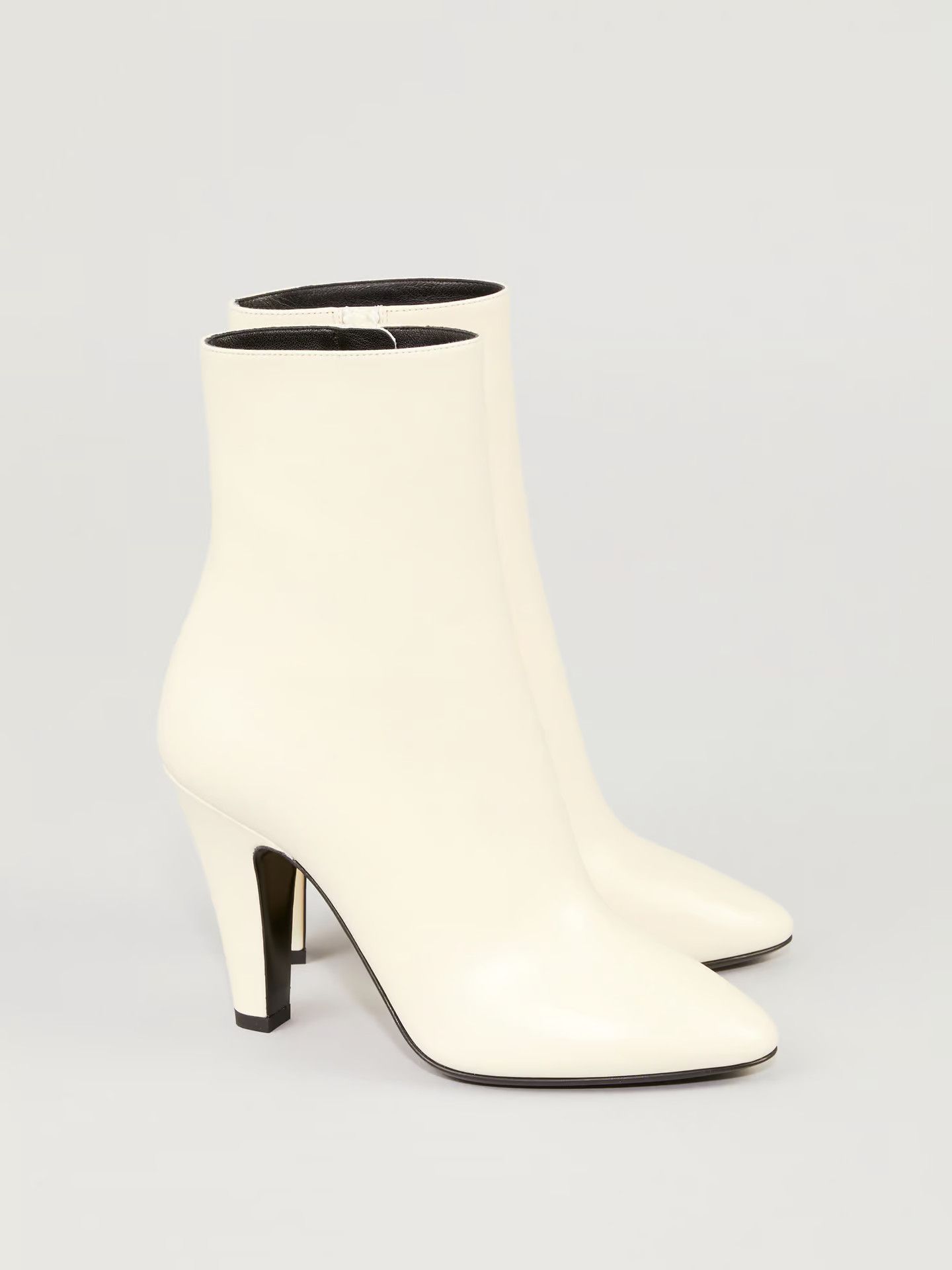 Saint Laurent Paris o1y0126 Ankle Boots in Beige Size US 6 / IT 36 - 4 Thumbnail
