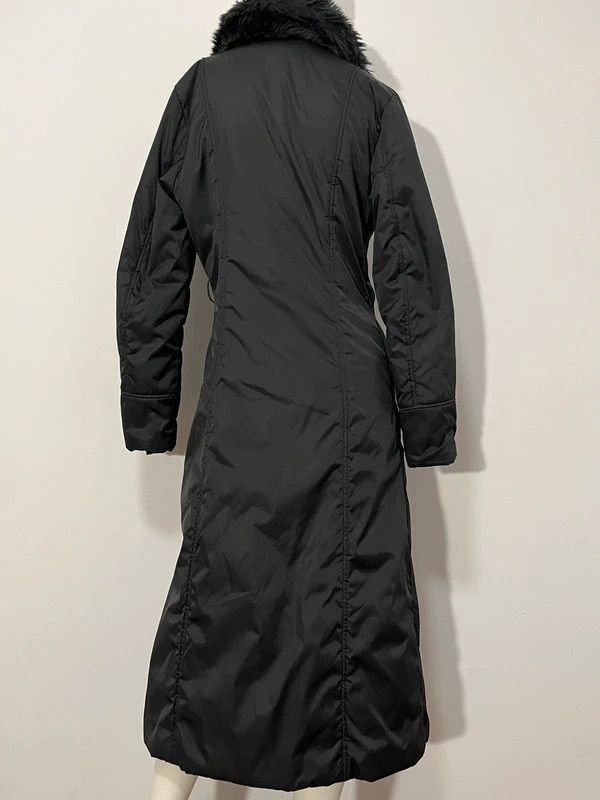 Balmain Balmain Long Black Coat Faux Fur Size S / US 4 / IT 40 - 8 Thumbnail
