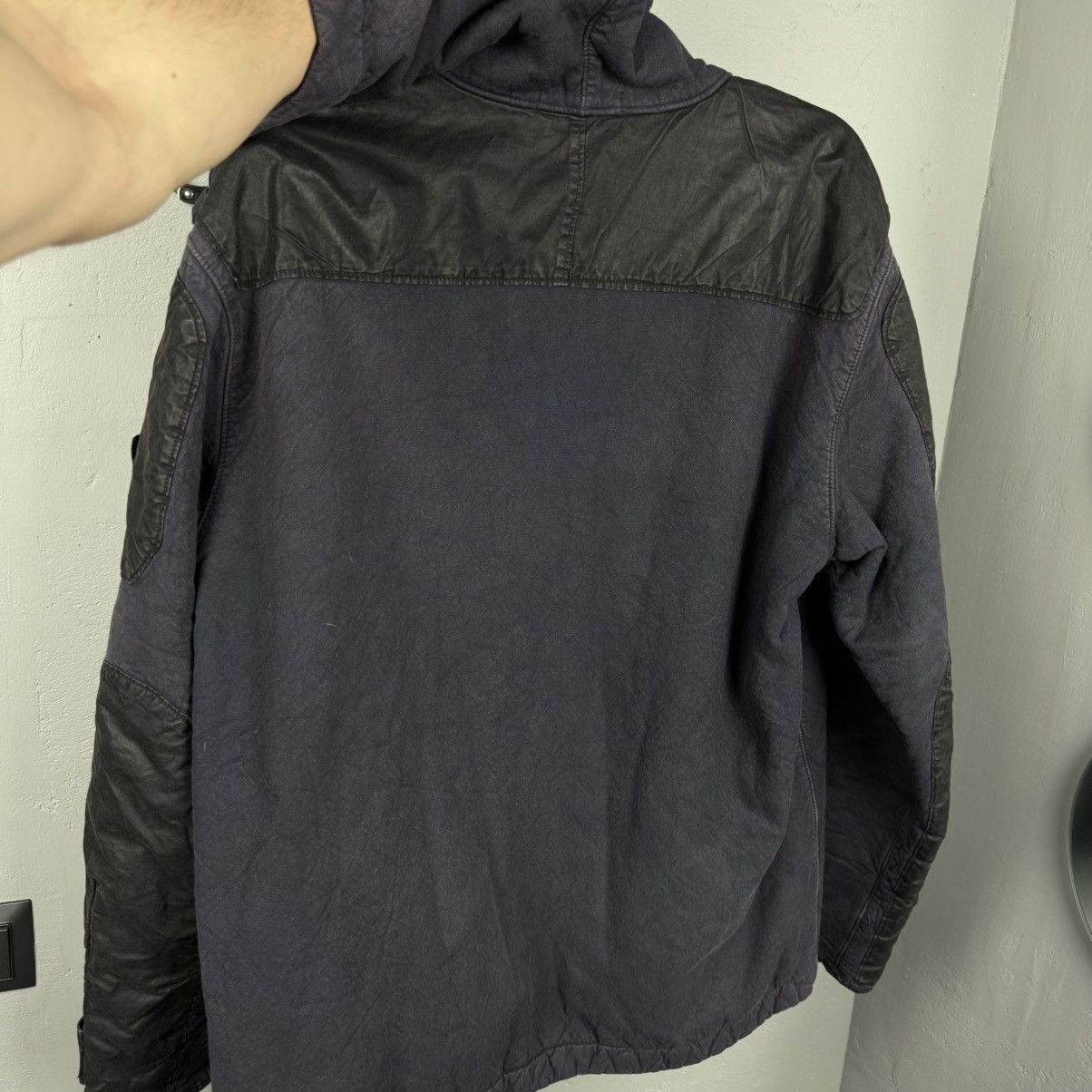 Stone Island Vintage Stone Island Leather Fur 2001’s Jacket Size US L / EU 52-54 / 3 - 11 Thumbnail
