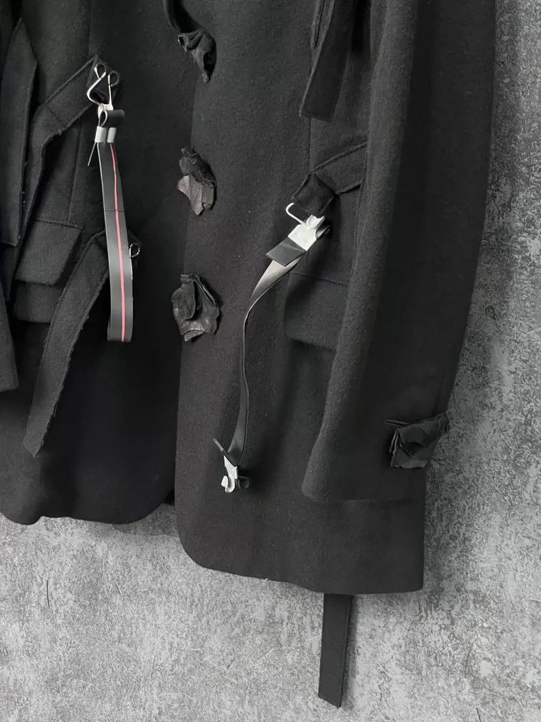 Yohji Yamamoto Yohji Yamamoto/Yohji Yamamoto Black cropped coat-2505 Size US M / EU 48-50 / 2 - 4 Thumbnail