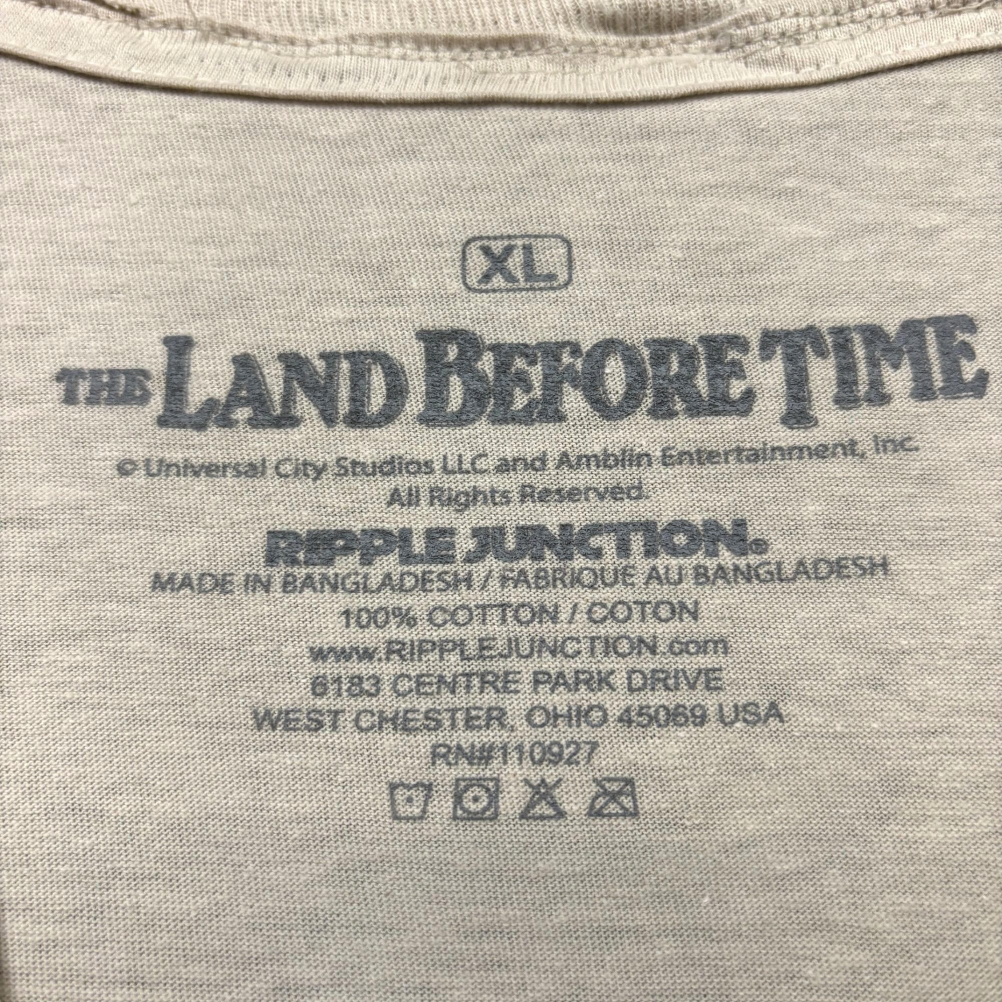 Universal Studios The Land Before Time Cartoon Movie Poster Tee XL Size US XL / EU 56 / 4 - 4 Thumbnail