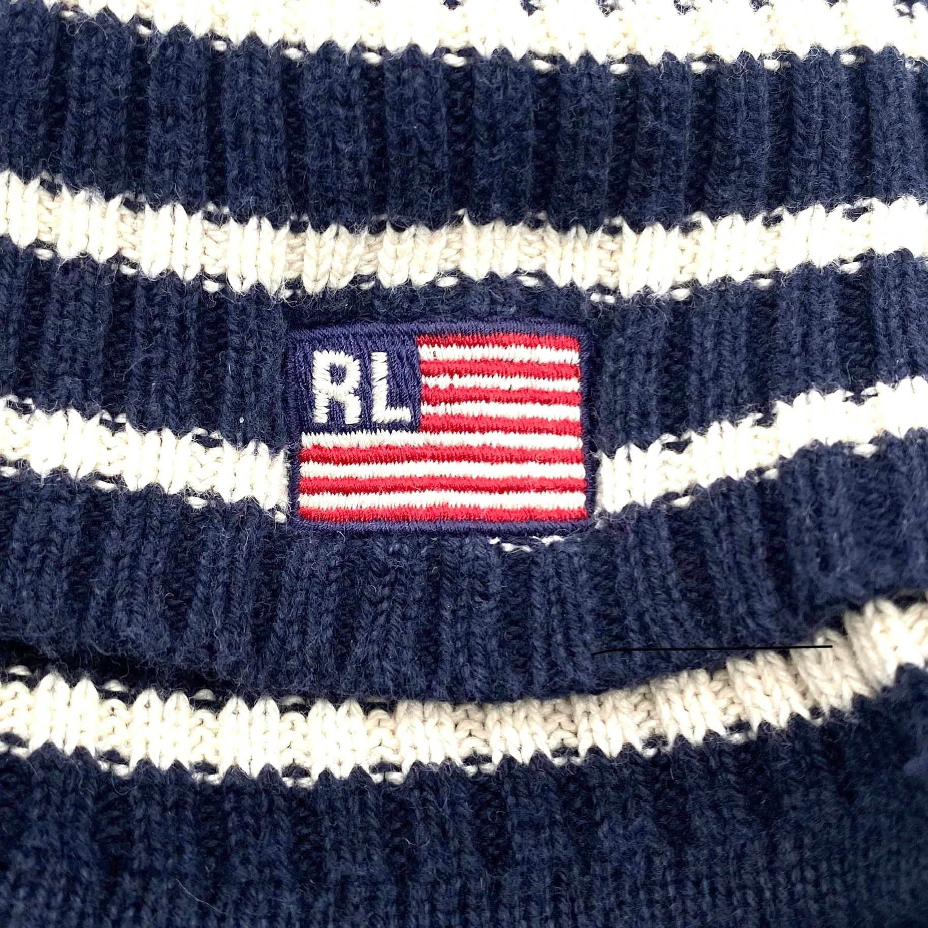 Polo Ralph Lauren Vintage Ralph Lauen Polo Jeans Stripe Knit Sweater Size US S / EU 44-46 / 1 - 4 Thumbnail