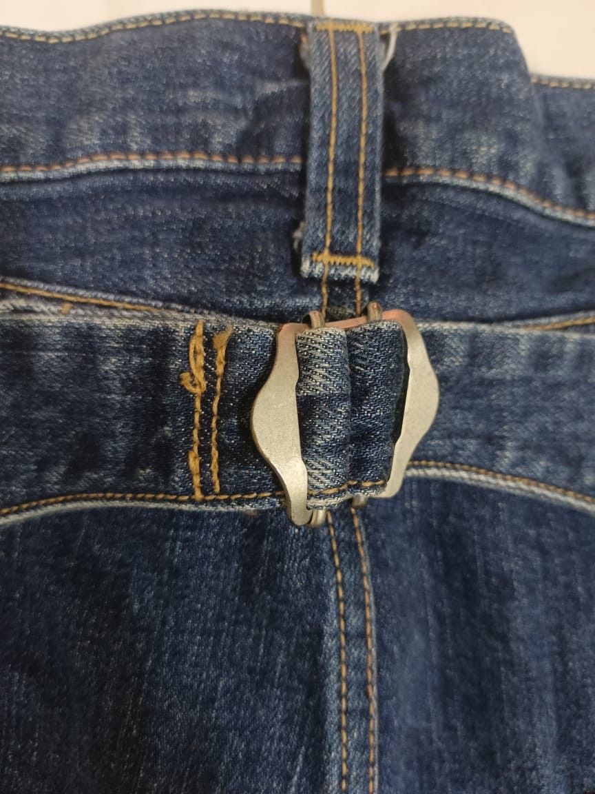 CABANE de ZUCCa Cabane De Zucca Buckle Back Selvedge Jeans Size US 31 - 17 Thumbnail