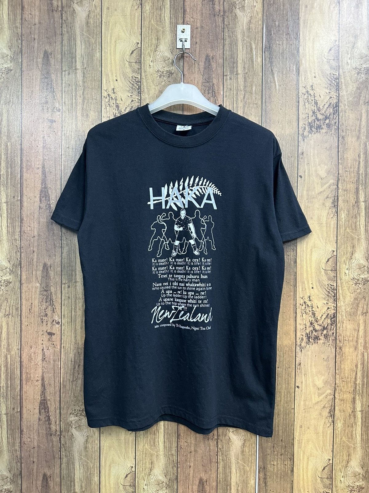 All Blacks × Sports Specialties New Zealand Allblacks Rugby Haka Song A448 Size US M / EU 48-50 / 2 - 1 Thumbnail