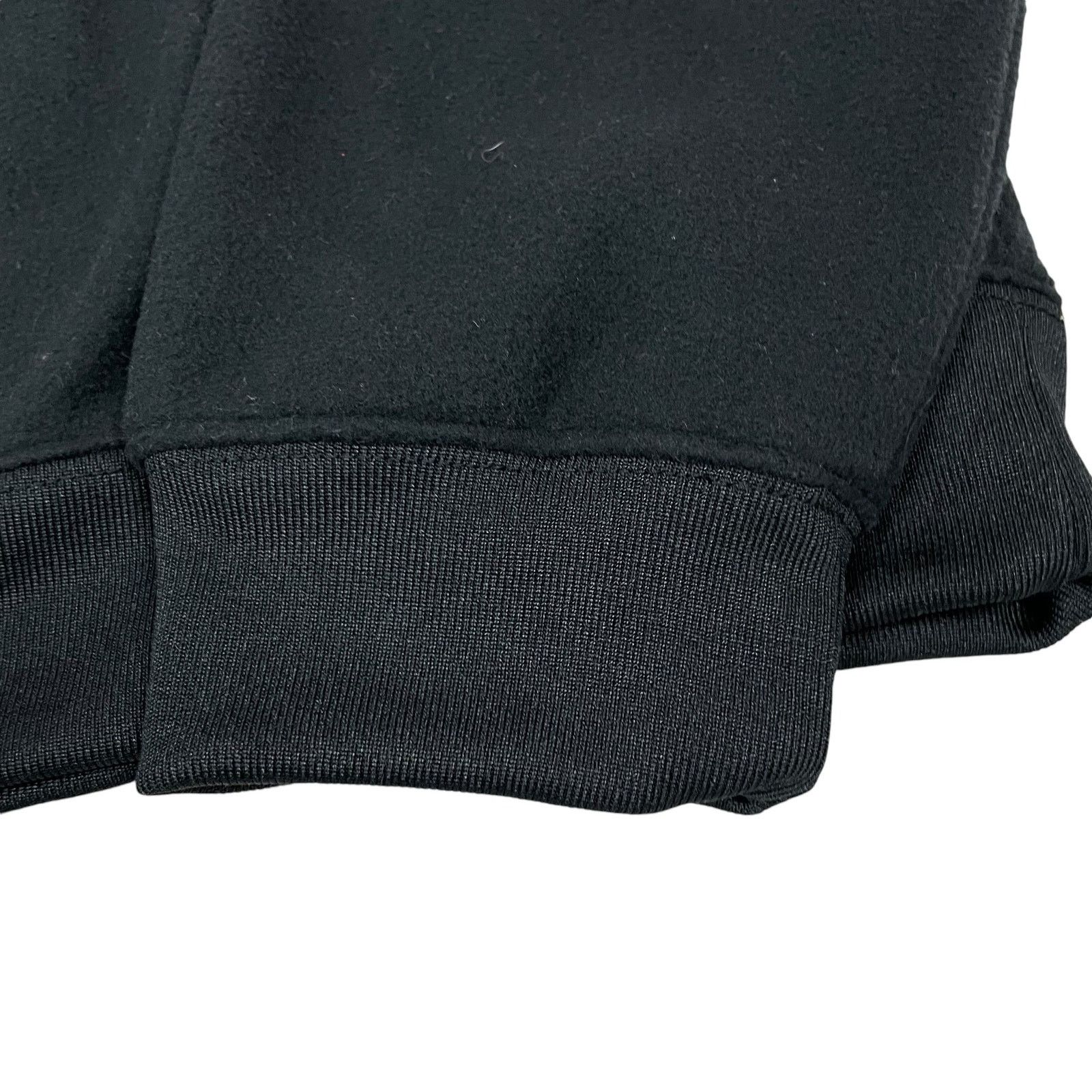 Nike × Vintage Nike Women's Black Spellout Fleece Pullover Hoodie M (8-10) Size M / US 6-8 / IT 42-44 - 5 Thumbnail