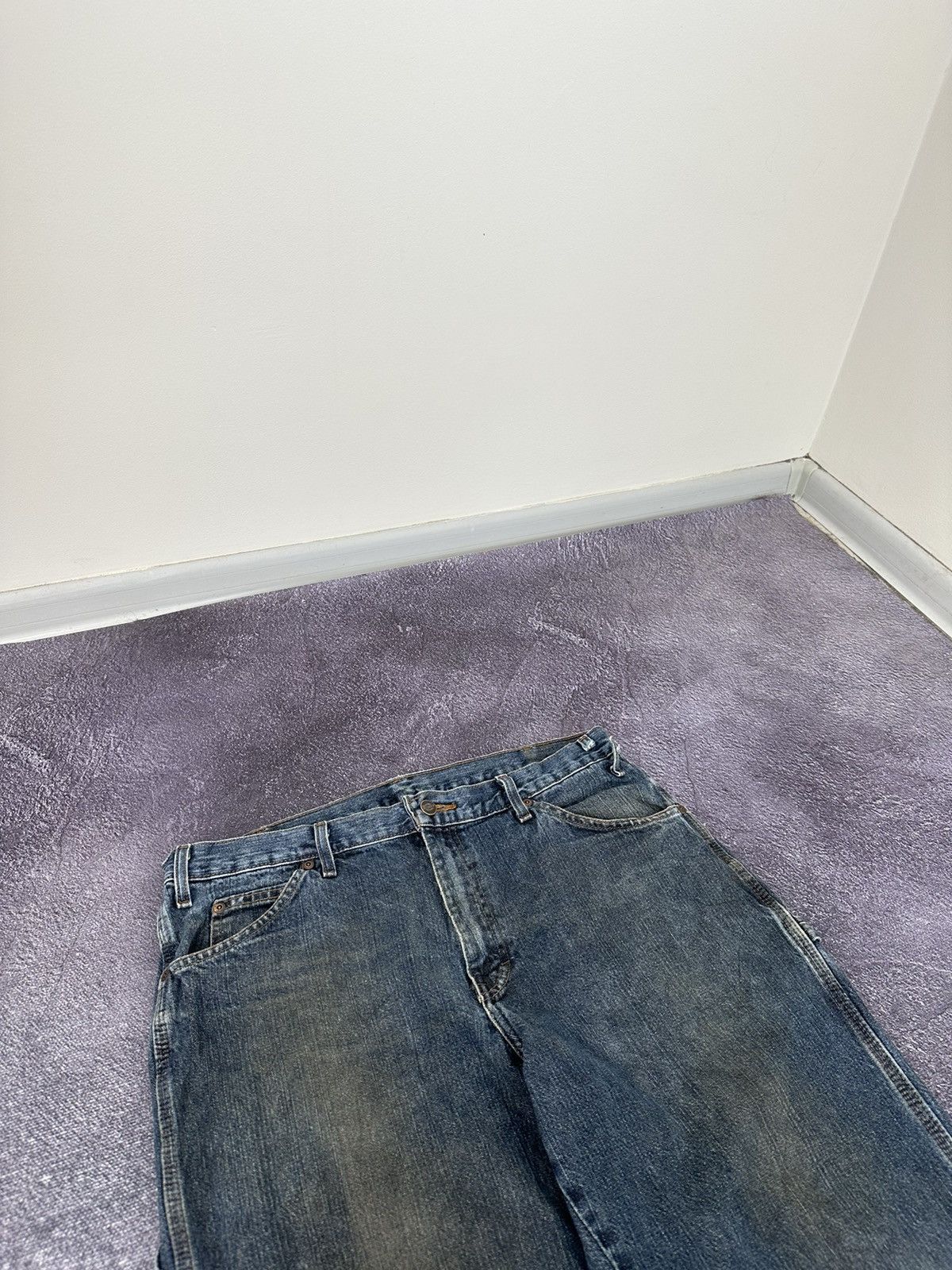 Dickies Vintage Dickies Distressed Denim USA Baggy Opium Work Pants Size US 34 / EU 50 - 13 Thumbnail