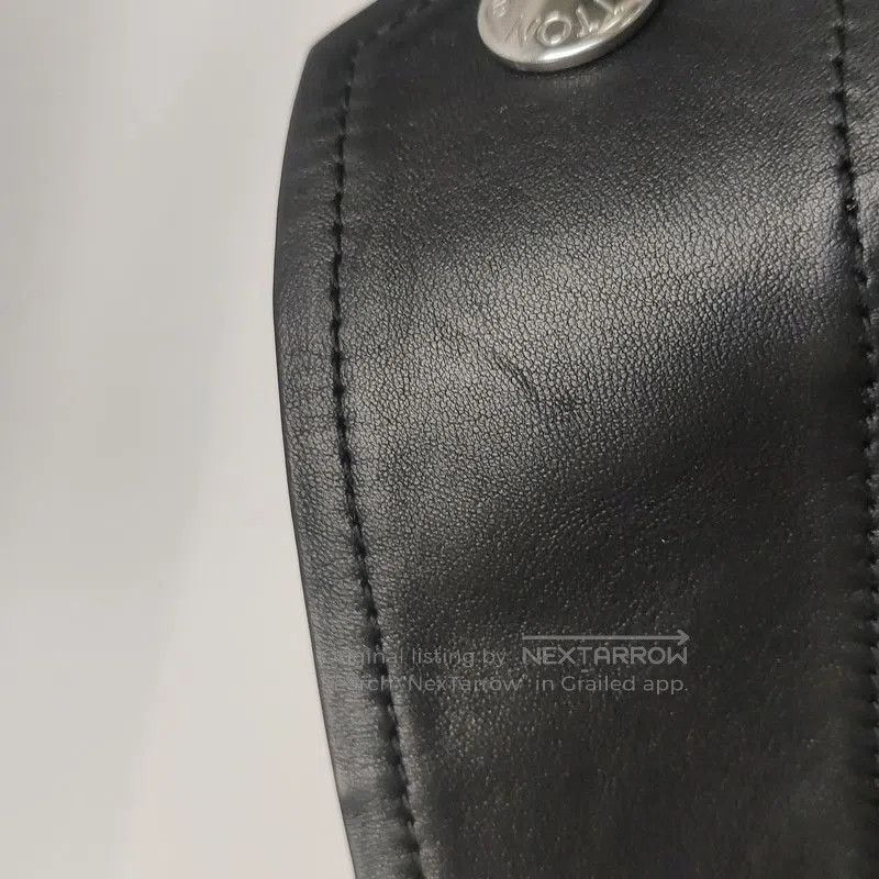 Louis Vuitton Louis Vuitton Black Leather Long Sleeve Jacket. Size US S / EU 44-46 / 1 - 8 Thumbnail