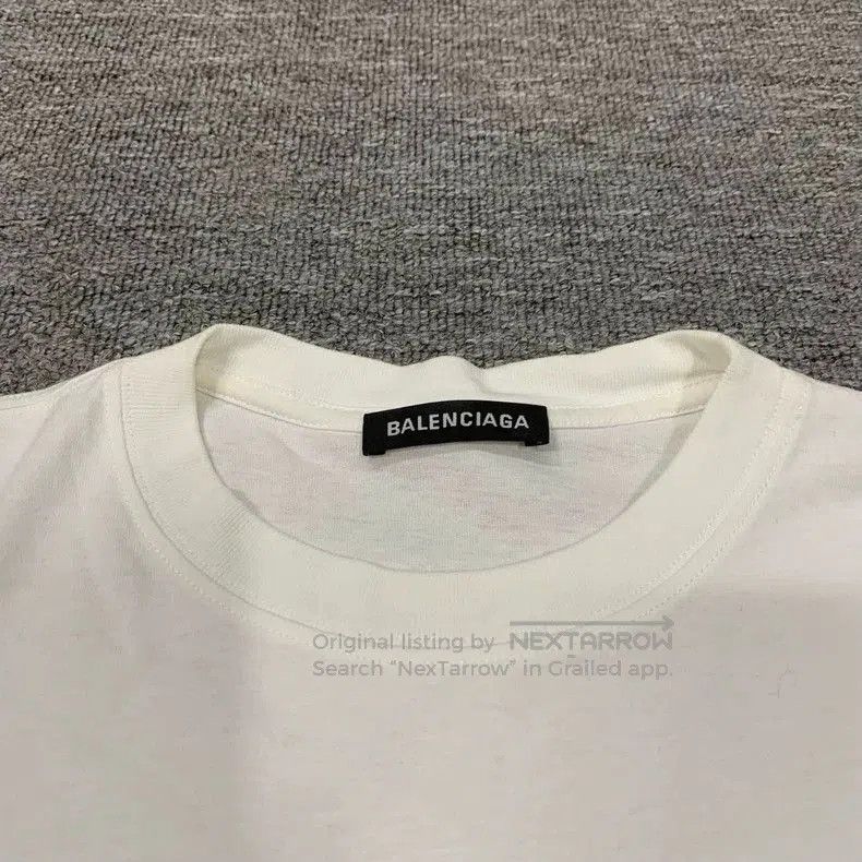 Balenciaga Balenciaga White Gymnast Short Sleeve S. Size US S / EU 44-46 / 1 - 6 Thumbnail