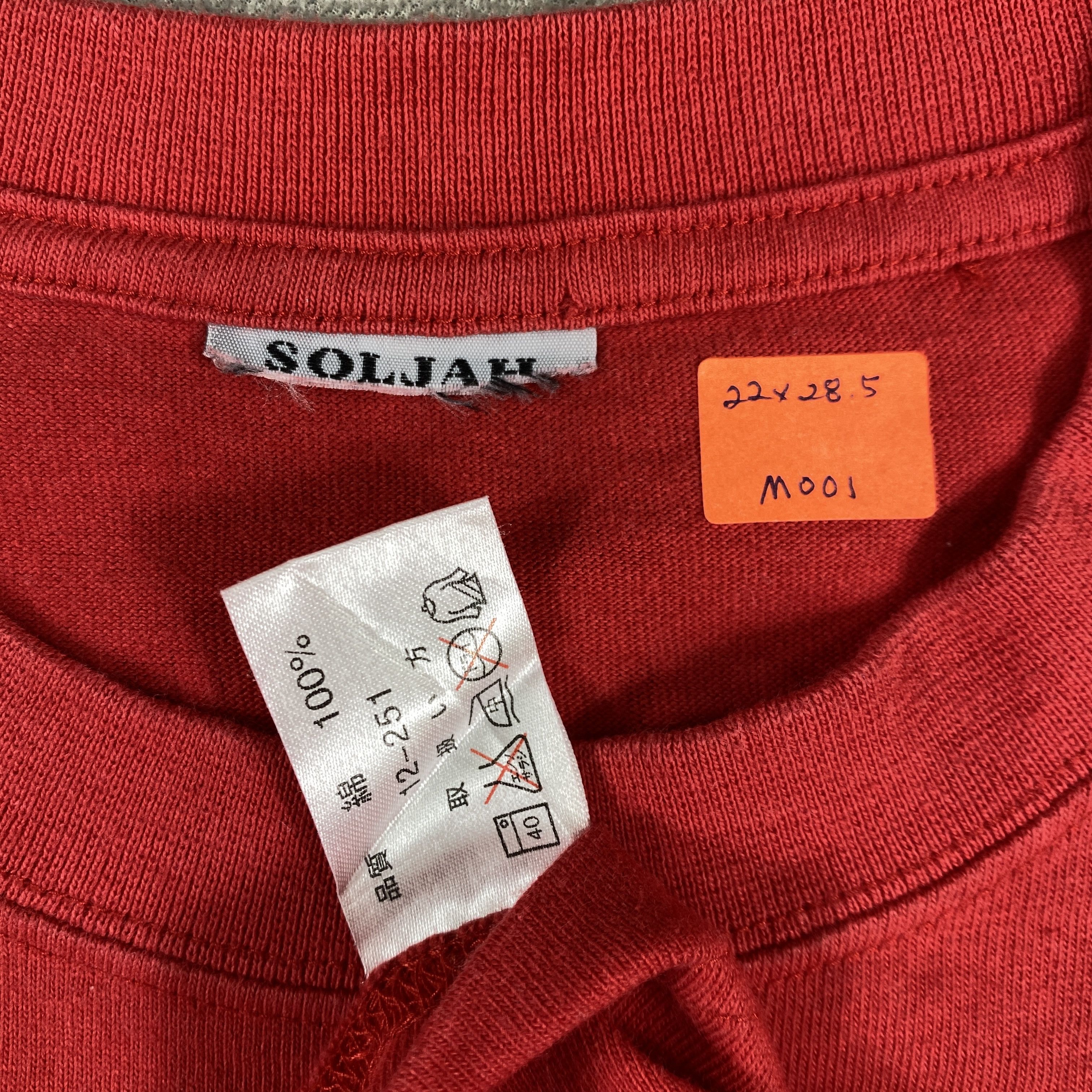 Vintage Vintage Soljah Skateboarding Large Tshirt - M001 Size US L / EU 52-54 / 3 - 4 Thumbnail