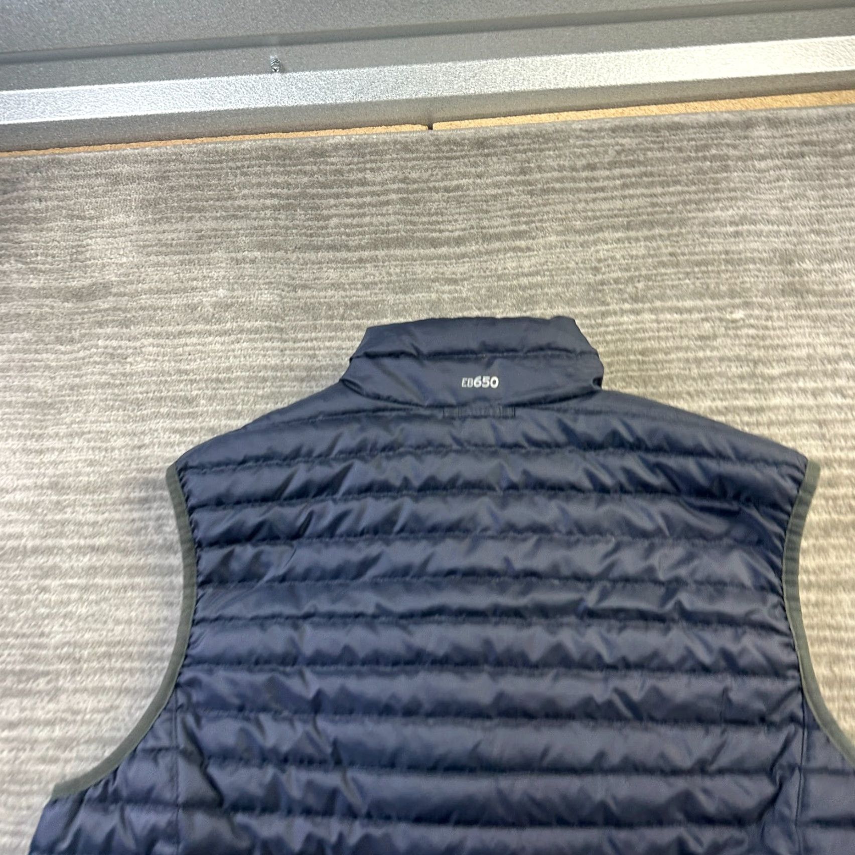 Eddie Bauer Eddie Bauer Vest Puffer Mens Large Blue 650 Down Fill Pockets Jacket Mid-Length Zip Size US L / EU 52-54 / 3 - 5 Thumbnail