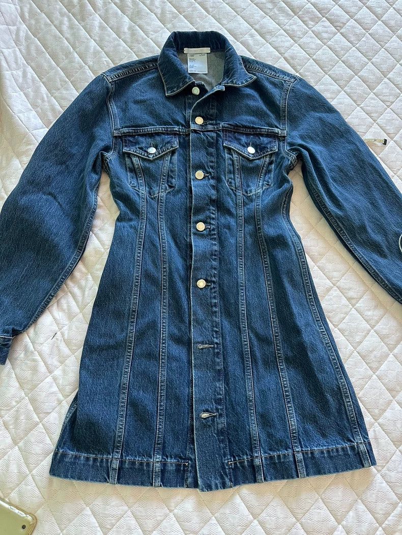 Helmut Lang Helmut Lang Denim Shirt Dress - dmc Size US 30 / EU 46 - 1 Thumbnail