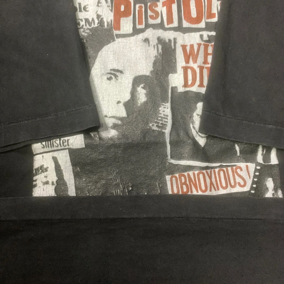 Vintage Vintage 90s SEX PISTOLS Sid Vicious Obnoxious Punk Rock Tee Size US L / EU 52-54 / 3 - 4 Thumbnail