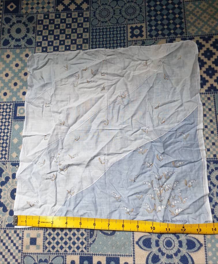 Pierre Balmain Pierre balmain soft blue handkerchief Size ONE SIZE - 2 Thumbnail
