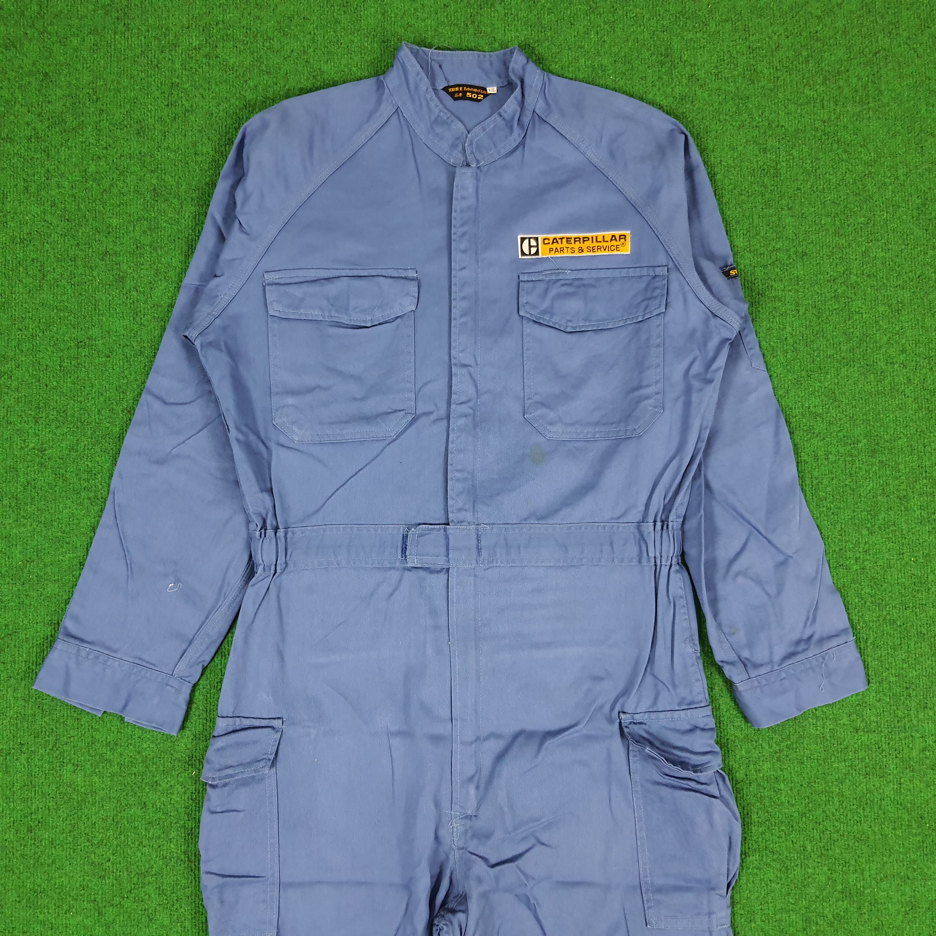 Japanese Brand × Vintage Vintage Caterpillar Mitsubishi Japan Motorsports Coverall Size US M / EU 48-50 / 2 - 8 Thumbnail