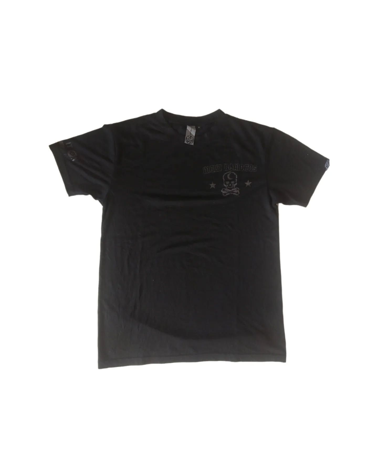 Japanese Brand GADO NAMITASU “Night Bombers” Skull Graphic T-Shirt Japan Size US S / EU 44-46 / 1 - 4 Thumbnail