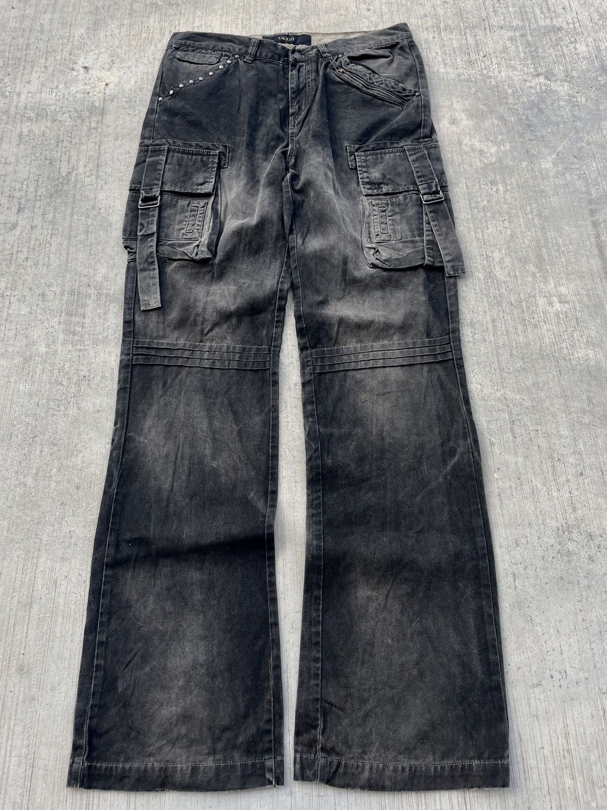 GOA 💥RARE💥2000s JAPANESE BRAND LAGUST BONDAGE CARGO LIKE GOA Size US 32 / EU 48 - 1 Thumbnail
