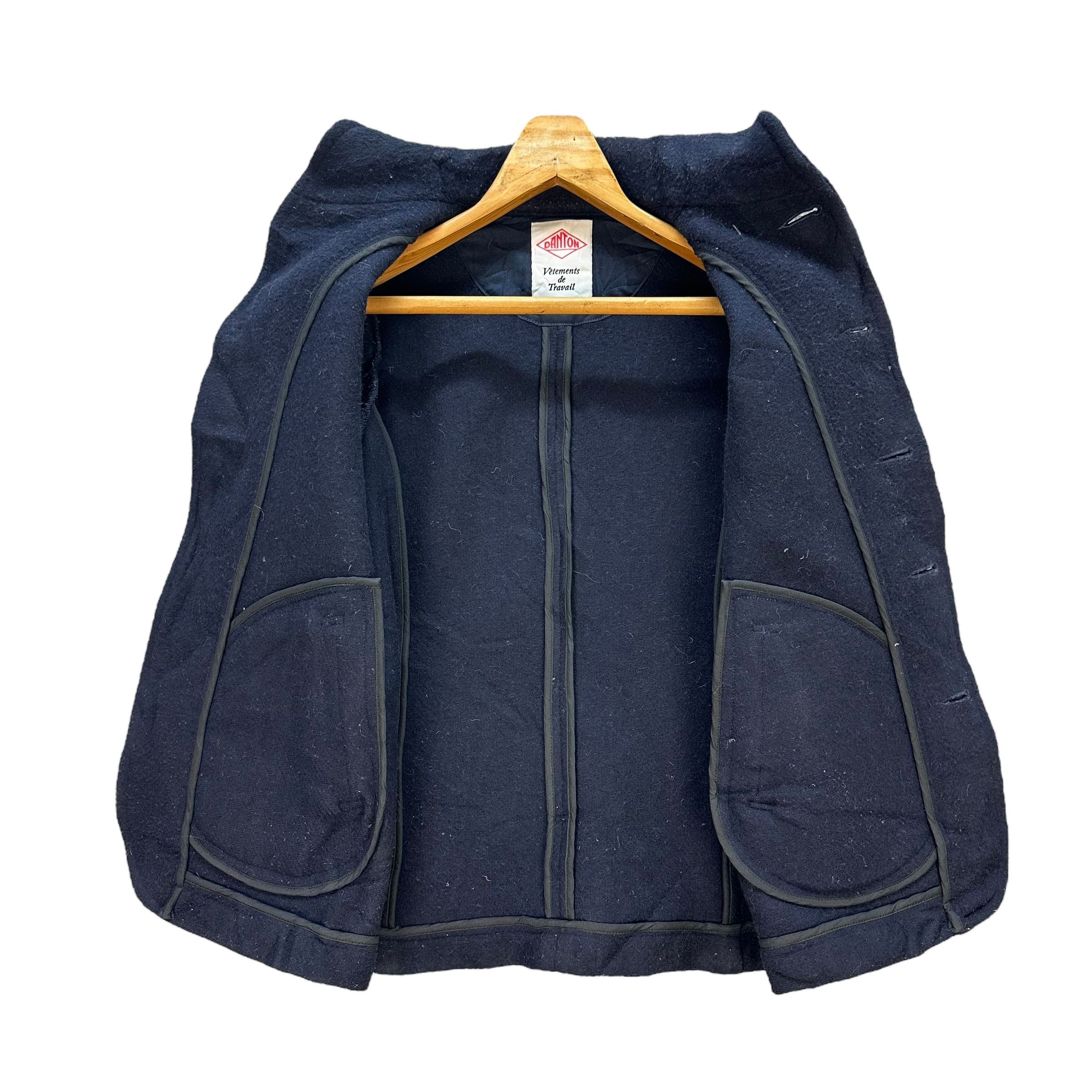 Danton Danton Wool Coat Jacket #A2-0047 Size XS / US 0-2 / IT 36-38 - 7 Thumbnail