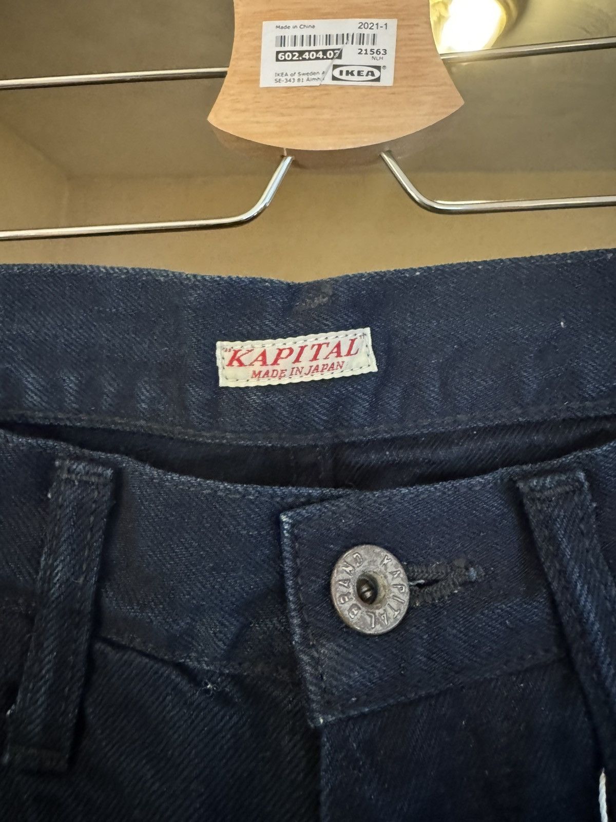 Kapital Kapital IDG Indigo Dyed 14oz. Ringoman Denim Pants Size US 28 / EU 44 - 3 Thumbnail