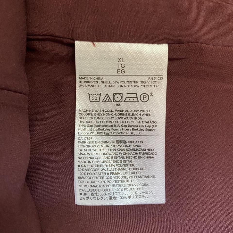 Banana Republic Banana Republic Seamed Blouse Black Rose (Burgundy) XL Size XL / US 12-14 / IT 48-50 - 7 Thumbnail