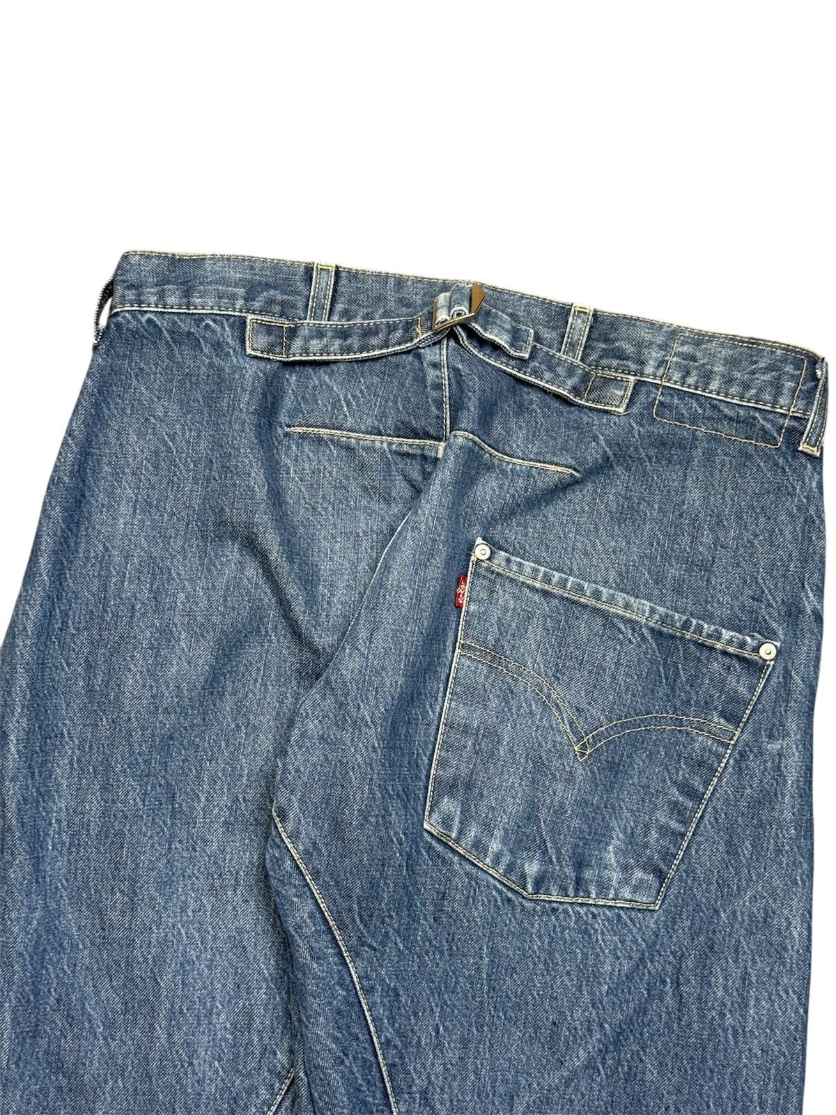 Levi's Levis Engineered Jeans Twisted Leg One Pocket Chinch Vintage Size US 32 / EU 48 - 5 Thumbnail