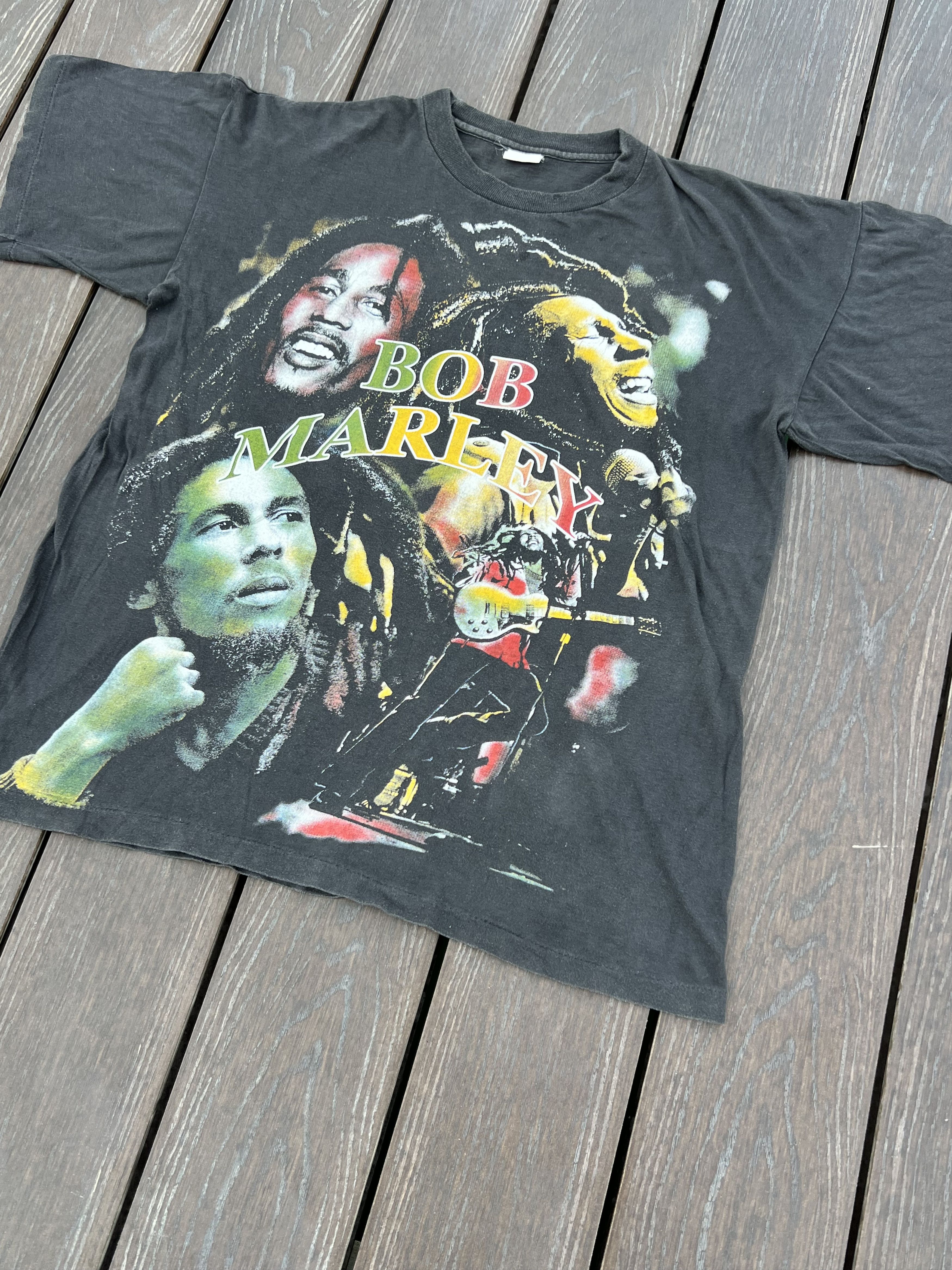 Bob Marley Vintage Bob Marley 90s T-shirt Size US XL / EU 56 / 4 - 4 Thumbnail