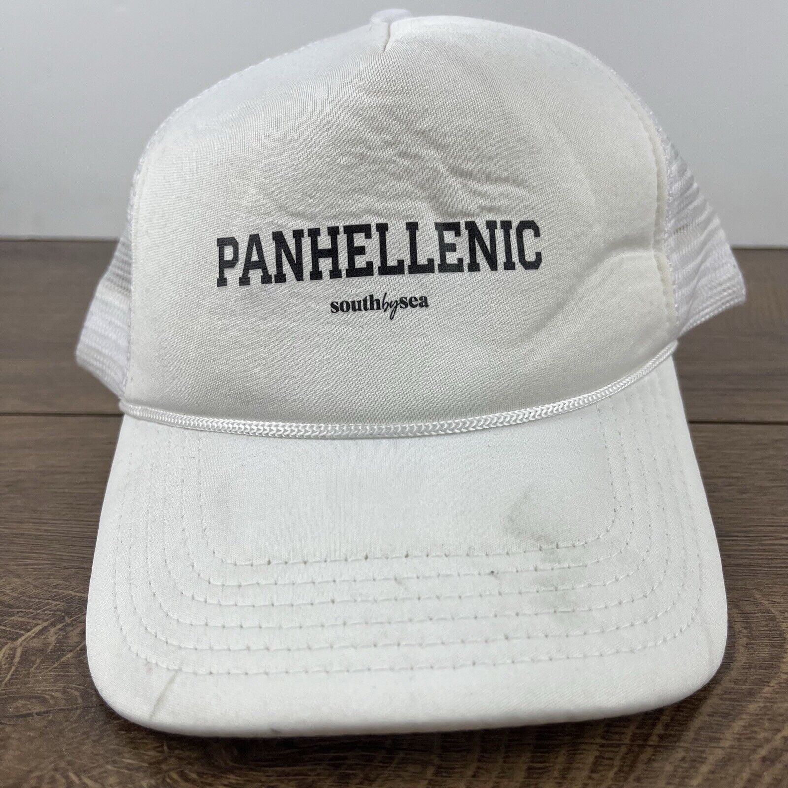 Other Panhellenic Hat Pangellenic Hat White Adjustable Hat White A Size ONE SIZE - 6 Thumbnail