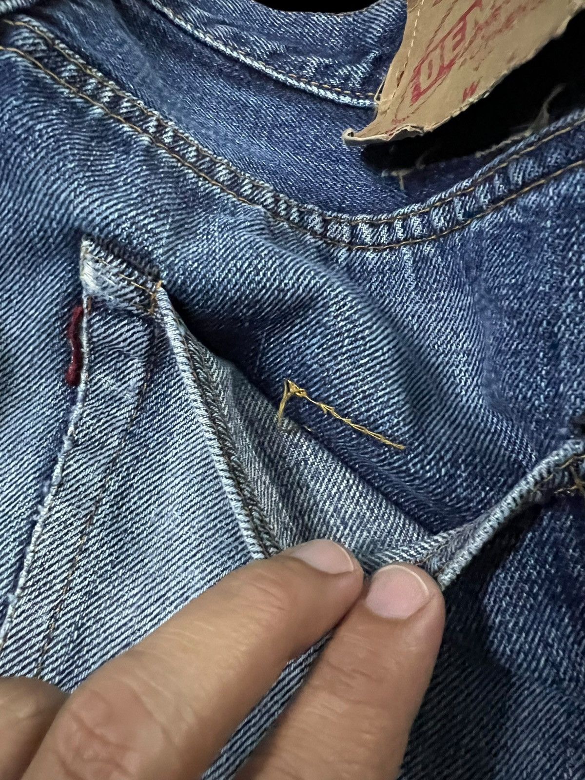 Denime Vintage Denime Japan Selvedge Mud Wash Jean Size US 30 / EU 46 - 21 Thumbnail