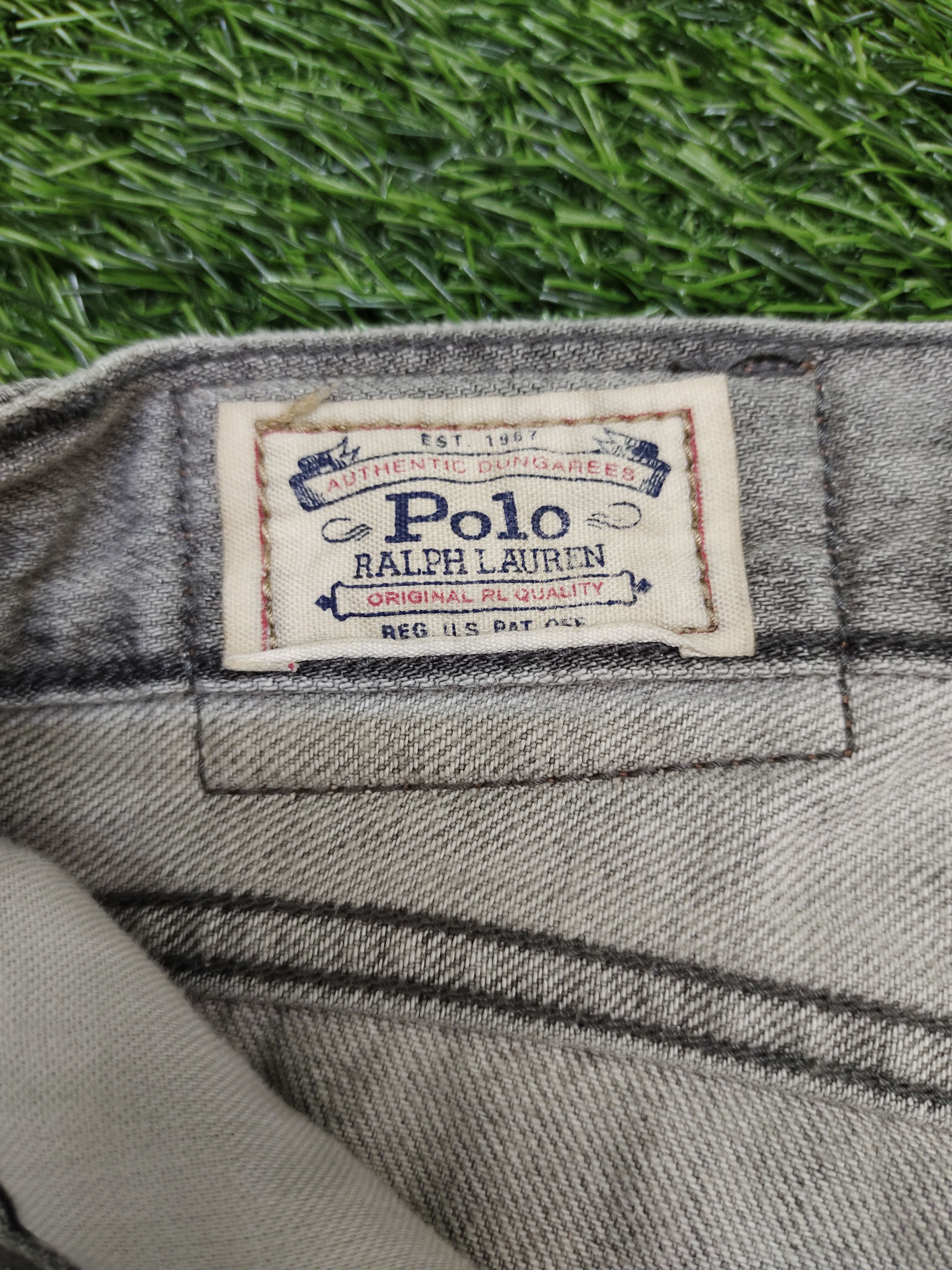Polo Ralph Lauren Vintage Polo Ralph Lauren Painted Denim Jeans Size US 28 / EU 44 - 18 Thumbnail