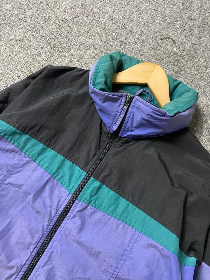 L.L. Bean L.L Bean Color Block Quarter Zip Anorak Jacket (182) Size US L / EU 52-54 / 3 - 11 Thumbnail