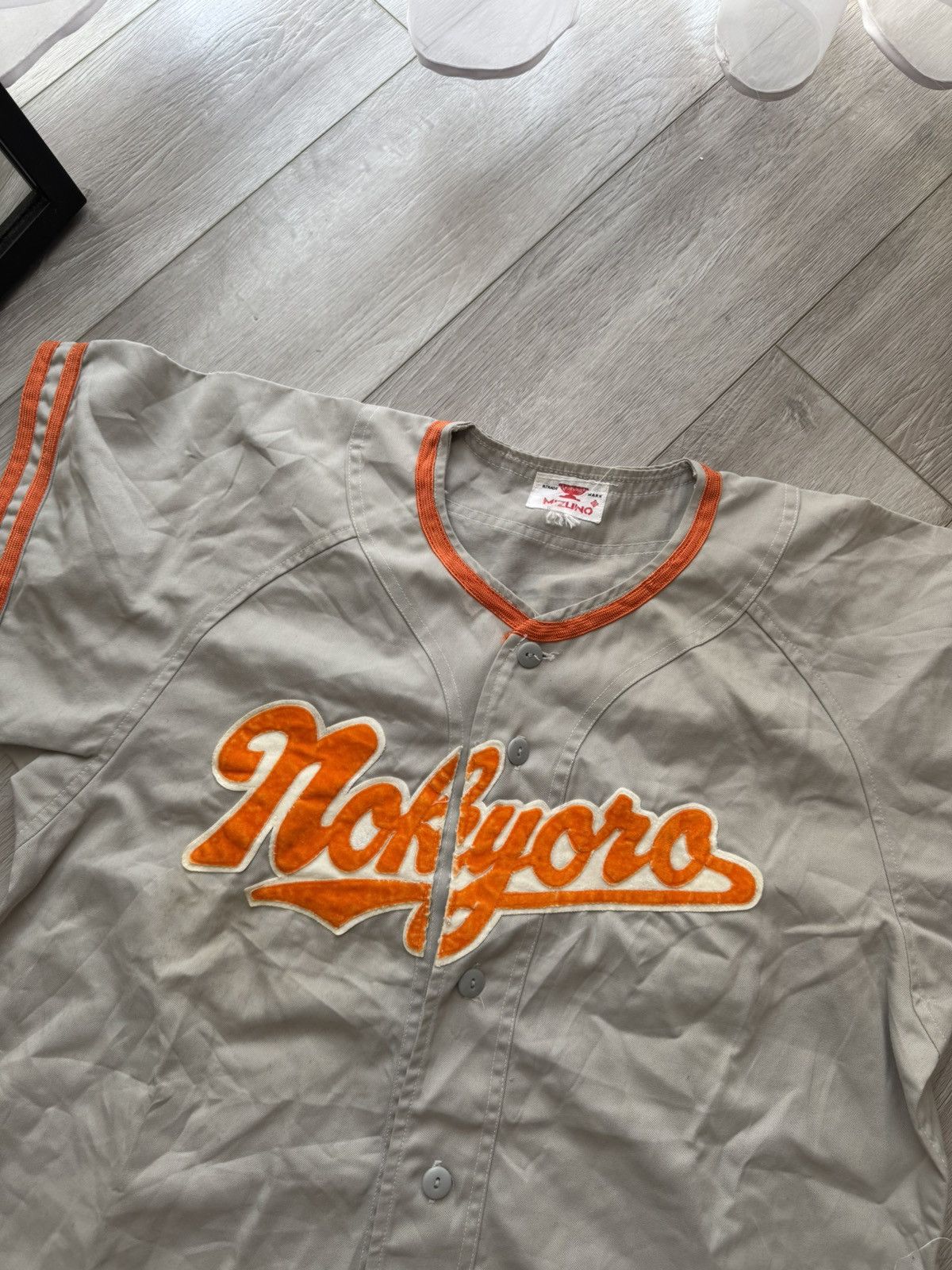 Mizuno 🔥 Vintage Mizuno “Nokiyoro” Game Jersey NARA #11 Japan L! Size US L / EU 52-54 / 3 - 2 Thumbnail