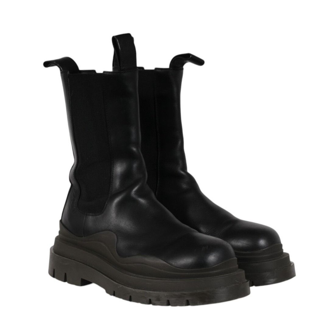 Bottega Veneta Tire Chelsea Ankle Boots - 02551 Size US 8 / EU 41 - 1 Thumbnail