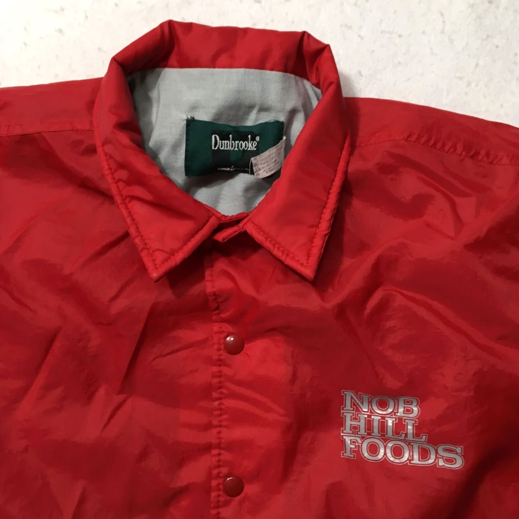Dunbrooke VINTAGE Dunbrooke Pla-Jac Jacket Mens L Red Windbreaker USA Solid Size US L / EU 52-54 / 3 - 2 Thumbnail