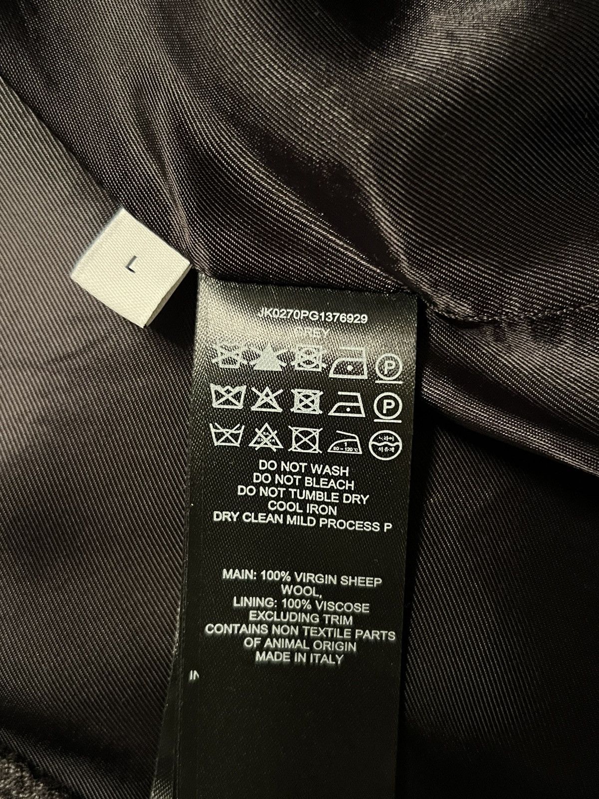 JW Anderson NEW L Distressed Wool Frayed Edging Raw Hem Blazer Jacket Size US L / EU 52-54 / 3 - 9 Thumbnail