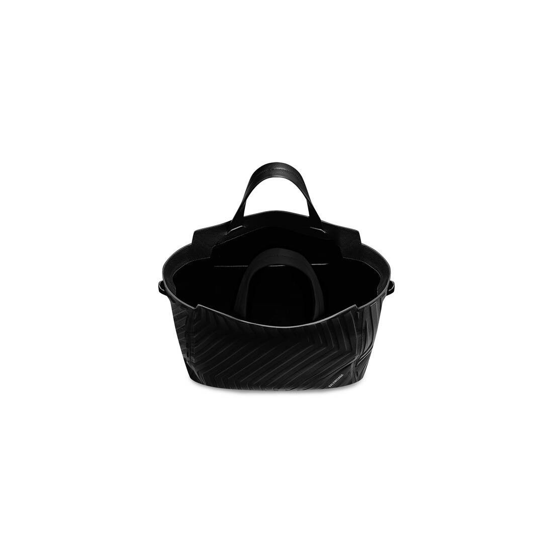 Balenciaga o1in1g0125 Size: OS / Medium East-West Tote Bag in Black Size ONE SIZE - 5 Thumbnail