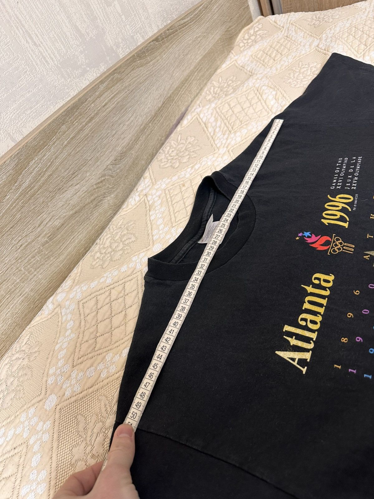 Vintage 🔥 1996 Atlanta Olympic Games Vintage T Shirt 90s Sports Size US L / EU 52-54 / 3 - 9 Thumbnail