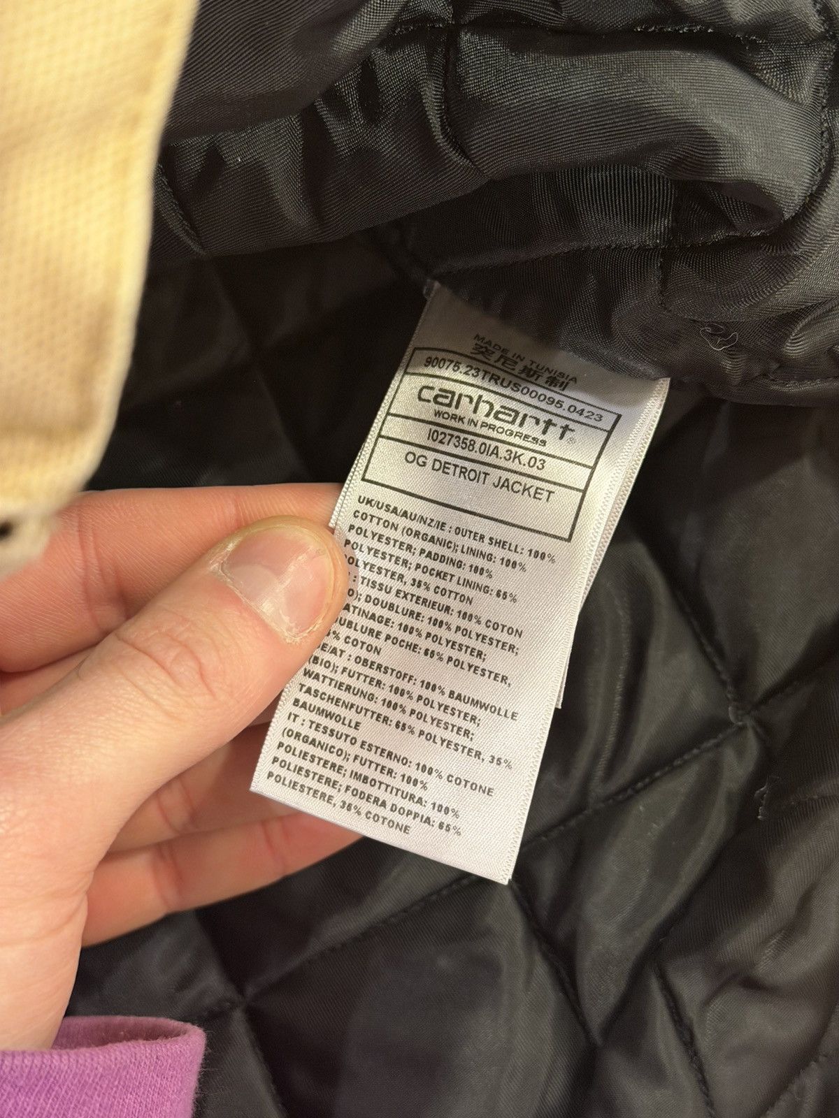 Carhartt Wip Carhartt WIP OG Detroit Jacket - Tan Size US XL / EU 56 / 4 - 4 Thumbnail