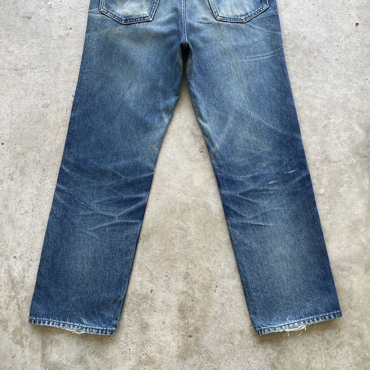 Japanese Brand W30💥 Vintage Japanese Faded Distressed Jeans Denim Pants Size US 30 / EU 46 - 10 Thumbnail
